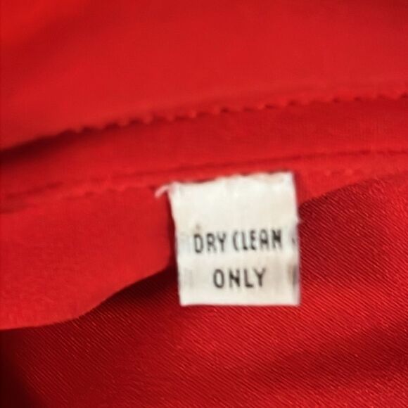 Tom & Linda Platt Red Bow One Shoulder Dress - Picture 5 of 5